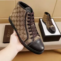 Cheap Gucci High Tops Shoes For Men #1330139 Replica Wholesale [$72.00 USD] [ITEM#1330139] on Replica Gucci High Tops Shoes