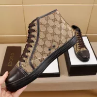Cheap Gucci High Tops Shoes For Men #1330139 Replica Wholesale [$72.00 USD] [ITEM#1330139] on Replica Gucci High Tops Shoes