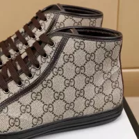 Cheap Gucci High Tops Shoes For Men #1330141 Replica Wholesale [$72.00 USD] [ITEM#1330141] on Replica Gucci High Tops Shoes