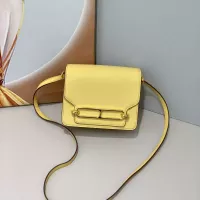 Cheap Hermes AAA Quality Messenger Bags In Gold For Women #1330165 Replica Wholesale [$72.00 USD] [ITEM#1330165] on Replica Hermes AAA Quality Messenger Bags
