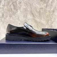 Cheap Prada Leather Shoes For Men #1330235 Replica Wholesale [$155.00 USD] [ITEM#1330235] on Replica Prada Leather Shoes