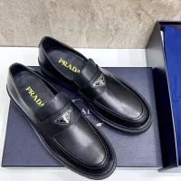 Cheap Prada Leather Shoes For Men #1330238 Replica Wholesale [$155.00 USD] [ITEM#1330238] on Replica Prada Leather Shoes