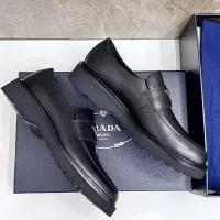 Cheap Prada Leather Shoes For Men #1330238 Replica Wholesale [$155.00 USD] [ITEM#1330238] on Replica Prada Leather Shoes
