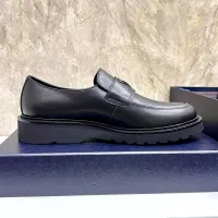 Cheap Prada Leather Shoes For Men #1330238 Replica Wholesale [$155.00 USD] [ITEM#1330238] on Replica Prada Leather Shoes
