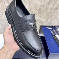 Cheap Prada Leather Shoes For Men #1330238 Replica Wholesale [$155.00 USD] [ITEM#1330238] on Replica Prada Leather Shoes