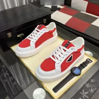 Cheap Prada Casual Shoes For Men #1330314 Replica Wholesale [$102.00 USD] [ITEM#1330314] on Replica Prada Casual Shoes