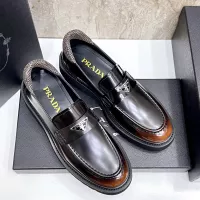 Cheap Prada Leather Shoes For Men #1330378 Replica Wholesale [$155.00 USD] [ITEM#1330378] on Replica Prada Leather Shoes