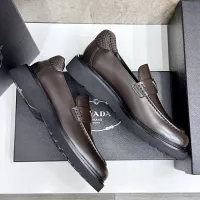 Cheap Prada Leather Shoes For Men #1330380 Replica Wholesale [$155.00 USD] [ITEM#1330380] on Replica Prada Leather Shoes