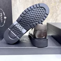 Cheap Prada Leather Shoes For Men #1330380 Replica Wholesale [$155.00 USD] [ITEM#1330380] on Replica Prada Leather Shoes