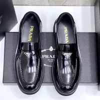 Cheap Prada Leather Shoes For Men #1330381 Replica Wholesale [$155.00 USD] [ITEM#1330381] on Replica Prada Leather Shoes