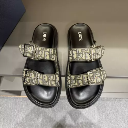 Cheap Christian Dior Slippers For Men #1330442 Replica Wholesale [$56.00 USD] [ITEM#1330442] on Replica Christian Dior Slippers