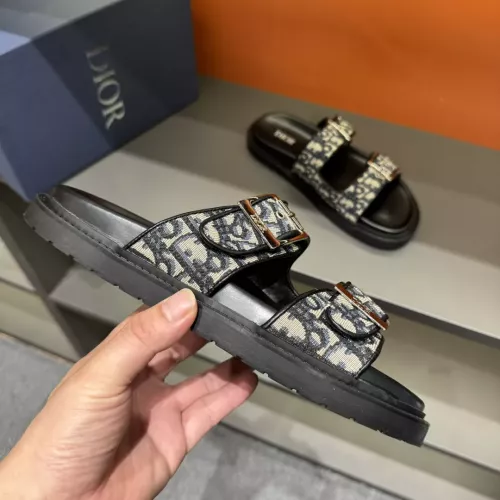 Cheap Christian Dior Slippers For Men #1330443 Replica Wholesale [$56.00 USD] [ITEM#1330443] on Replica Christian Dior Slippers