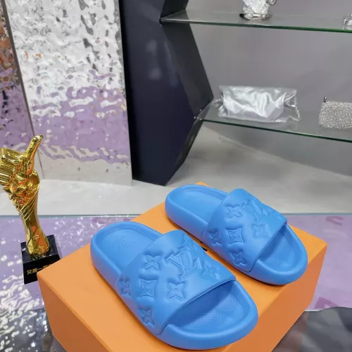 Cheap Louis Vuitton Slippers For Men #1330541 Replica Wholesale [$52.00 USD] [ITEM#1330541] on Replica Louis Vuitton Slippers
