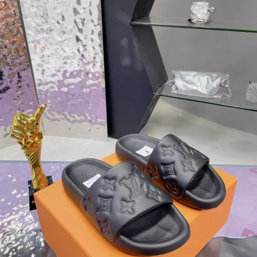 Cheap Louis Vuitton Slippers For Men #1330543 Replica Wholesale [$52.00 USD] [ITEM#1330543] on Replica Louis Vuitton Slippers