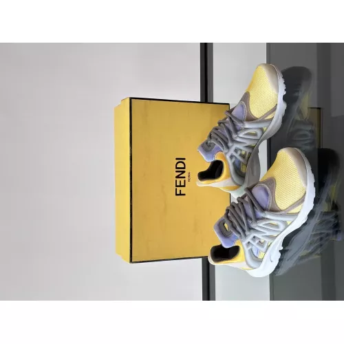 Cheap Fendi Casual Shoes For Men #1330566 Replica Wholesale [$130.00 USD] [ITEM#1330566] on Replica Fendi Casual Shoes