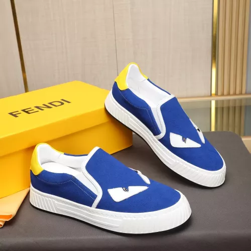Cheap Fendi Casual Shoes For Men #1330576 Replica Wholesale [$80.00 USD] [ITEM#1330576] on Replica Fendi Casual Shoes
