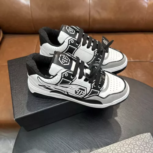 Cheap Philipp Plein PP Casual Shoes For Men #1330634 Replica Wholesale [$130.00 USD] [ITEM#1330634] on Replica Philipp Plein PP Casual Shoes