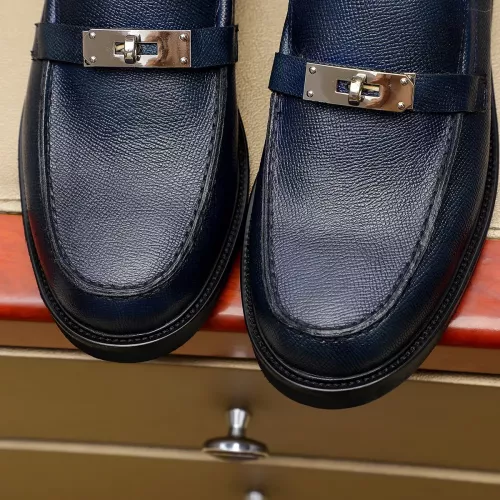 Cheap Hermes Leather Shoes For Men #1330754 Replica Wholesale [$85.00 USD] [ITEM#1330754] on Replica Hermes Leather Shoes