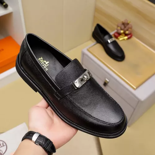 Cheap Hermes Leather Shoes For Men #1330755 Replica Wholesale [$85.00 USD] [ITEM#1330755] on Replica Hermes Leather Shoes
