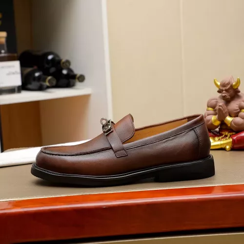 Cheap Hermes Leather Shoes For Men #1330756 Replica Wholesale [$85.00 USD] [ITEM#1330756] on Replica Hermes Leather Shoes