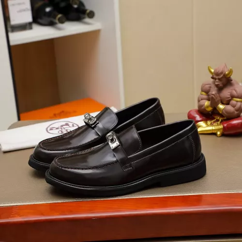 Cheap Hermes Leather Shoes For Men #1330757 Replica Wholesale [$85.00 USD] [ITEM#1330757] on Replica Hermes Leather Shoes