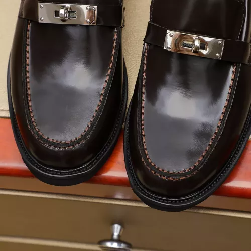 Cheap Hermes Leather Shoes For Men #1330757 Replica Wholesale [$85.00 USD] [ITEM#1330757] on Replica Hermes Leather Shoes