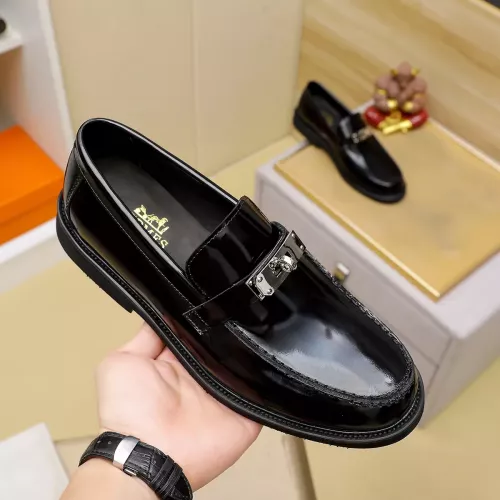 Cheap Hermes Leather Shoes For Men #1330759 Replica Wholesale [$85.00 USD] [ITEM#1330759] on Replica Hermes Leather Shoes