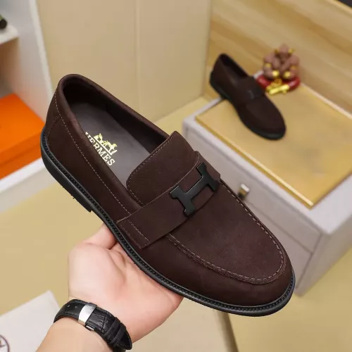 Cheap Hermes Leather Shoes For Men #1330761 Replica Wholesale [$85.00 USD] [ITEM#1330761] on Replica Hermes Leather Shoes