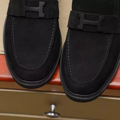 Cheap Hermes Leather Shoes For Men #1330762 Replica Wholesale [$85.00 USD] [ITEM#1330762] on Replica Hermes Leather Shoes