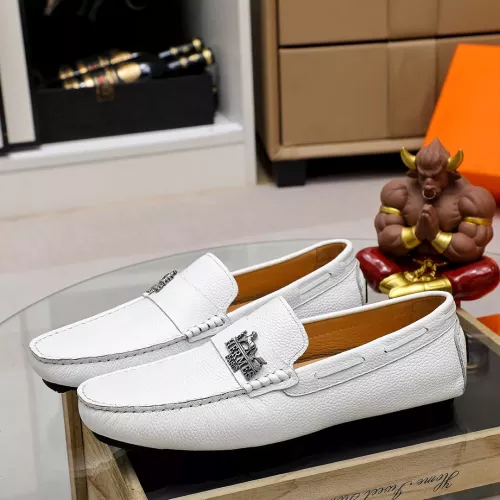Cheap Hermes Leather Shoes For Men #1330763 Replica Wholesale [$72.00 USD] [ITEM#1330763] on Replica Hermes Leather Shoes
