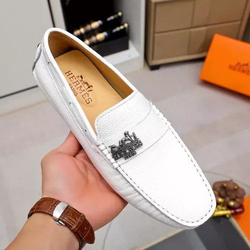Cheap Hermes Leather Shoes For Men #1330763 Replica Wholesale [$72.00 USD] [ITEM#1330763] on Replica Hermes Leather Shoes