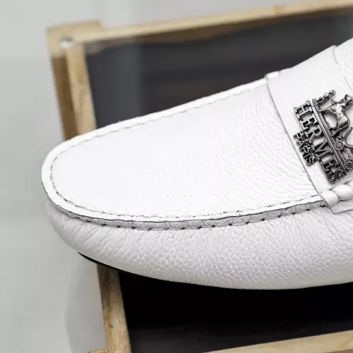 Cheap Hermes Leather Shoes For Men #1330763 Replica Wholesale [$72.00 USD] [ITEM#1330763] on Replica Hermes Leather Shoes