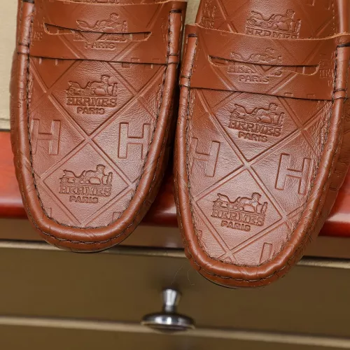 Cheap Hermes Leather Shoes For Men #1330769 Replica Wholesale [$76.00 USD] [ITEM#1330769] on Replica Hermes Leather Shoes