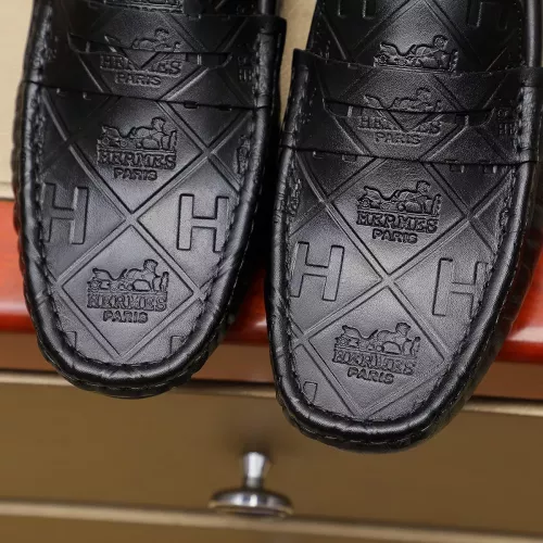 Cheap Hermes Leather Shoes For Men #1330770 Replica Wholesale [$76.00 USD] [ITEM#1330770] on Replica Hermes Leather Shoes