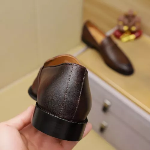 Cheap Salvatore Ferragamo Leather Shoes For Men #1330774 Replica Wholesale [$85.00 USD] [ITEM#1330774] on Replica Salvatore Ferragamo Leather Shoes