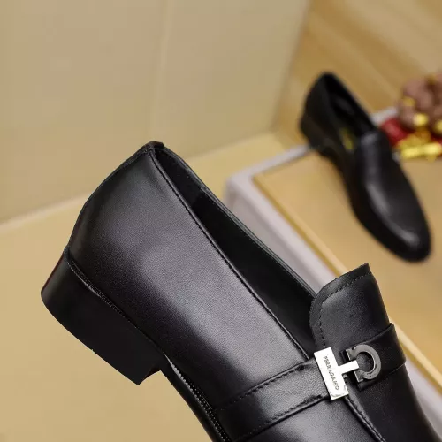 Cheap Salvatore Ferragamo Leather Shoes For Men #1330776 Replica Wholesale [$85.00 USD] [ITEM#1330776] on Replica Salvatore Ferragamo Leather Shoes