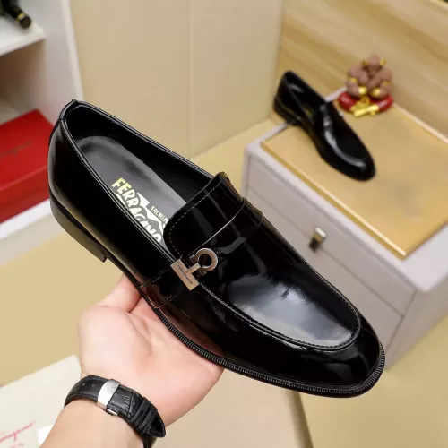 Cheap Salvatore Ferragamo Leather Shoes For Men #1330780 Replica Wholesale [$85.00 USD] [ITEM#1330780] on Replica Salvatore Ferragamo Leather Shoes
