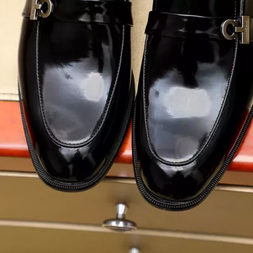 Cheap Salvatore Ferragamo Leather Shoes For Men #1330780 Replica Wholesale [$85.00 USD] [ITEM#1330780] on Replica Salvatore Ferragamo Leather Shoes