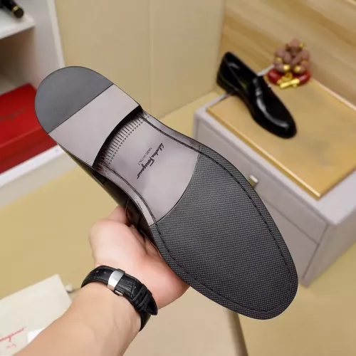 Cheap Salvatore Ferragamo Leather Shoes For Men #1330780 Replica Wholesale [$85.00 USD] [ITEM#1330780] on Replica Salvatore Ferragamo Leather Shoes