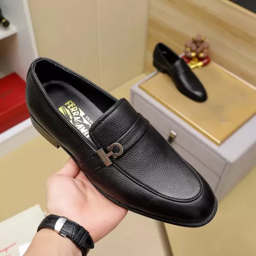 Cheap Salvatore Ferragamo Leather Shoes For Men #1330782 Replica Wholesale [$85.00 USD] [ITEM#1330782] on Replica Salvatore Ferragamo Leather Shoes