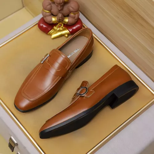 Cheap Salvatore Ferragamo Leather Shoes For Men #1330791 Replica Wholesale [$108.00 USD] [ITEM#1330791] on Replica Salvatore Ferragamo Leather Shoes