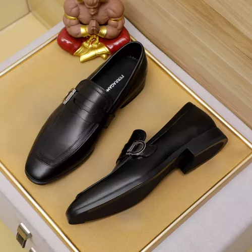 Cheap Salvatore Ferragamo Leather Shoes For Men #1330792 Replica Wholesale [$108.00 USD] [ITEM#1330792] on Replica Salvatore Ferragamo Leather Shoes