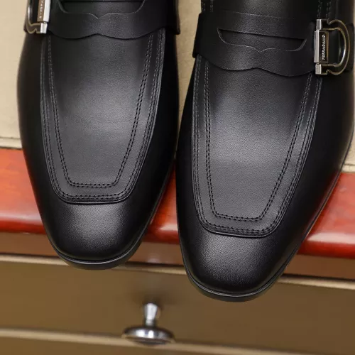 Cheap Salvatore Ferragamo Leather Shoes For Men #1330792 Replica Wholesale [$108.00 USD] [ITEM#1330792] on Replica Salvatore Ferragamo Leather Shoes