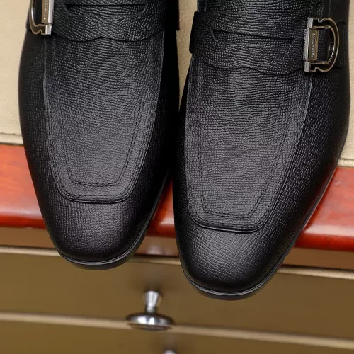 Cheap Salvatore Ferragamo Leather Shoes For Men #1330793 Replica Wholesale [$108.00 USD] [ITEM#1330793] on Replica Salvatore Ferragamo Leather Shoes