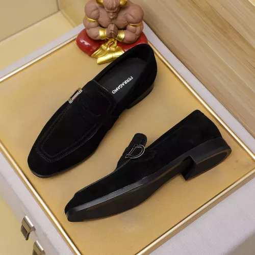 Cheap Salvatore Ferragamo Leather Shoes For Men #1330795 Replica Wholesale [$108.00 USD] [ITEM#1330795] on Replica Salvatore Ferragamo Leather Shoes