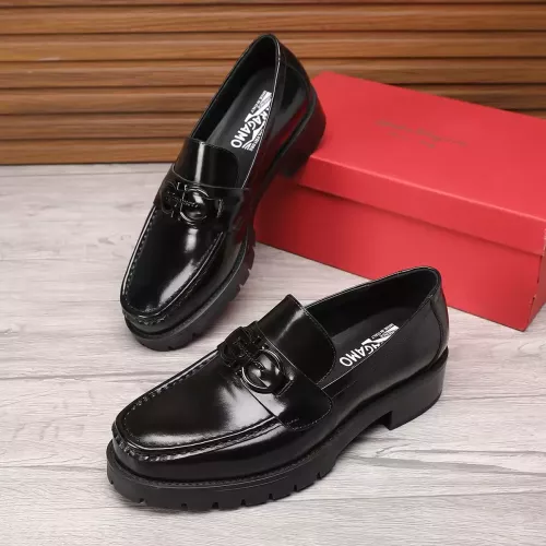 Salvatore Ferragamo Leather Shoes For Men #1330802