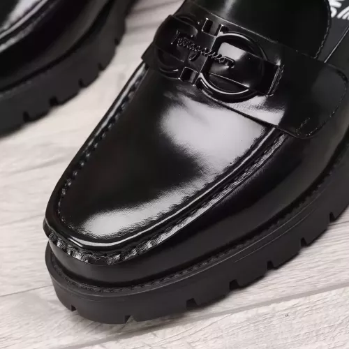Cheap Salvatore Ferragamo Leather Shoes For Men #1330802 Replica Wholesale [$96.00 USD] [ITEM#1330802] on Replica Salvatore Ferragamo Leather Shoes