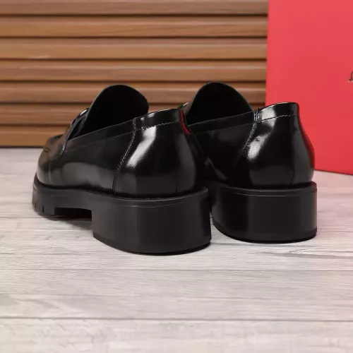 Cheap Salvatore Ferragamo Leather Shoes For Men #1330802 Replica Wholesale [$96.00 USD] [ITEM#1330802] on Replica Salvatore Ferragamo Leather Shoes