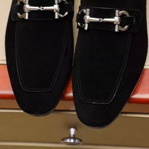 Cheap Salvatore Ferragamo Leather Shoes For Men #1330804 Replica Wholesale [$108.00 USD] [ITEM#1330804] on Replica Salvatore Ferragamo Leather Shoes