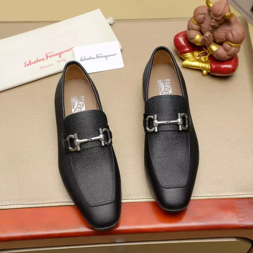 Cheap Salvatore Ferragamo Leather Shoes For Men #1330805 Replica Wholesale [$108.00 USD] [ITEM#1330805] on Replica Salvatore Ferragamo Leather Shoes